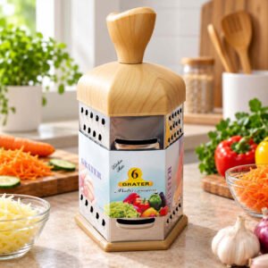 Stainless Steel 6-Sided Box Grater